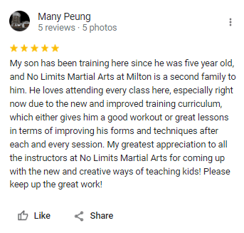 Kids Martial Arts Classes | No Limits Martial Arts Milton